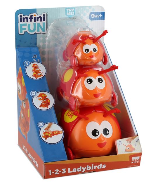 Petite coccinelle 3 en 1 Infinity Fun