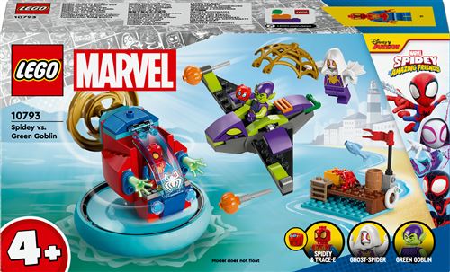 LEGO® Spidey 10793 Spidey contre Le Bouffon Vert État correct -  reconditionné disponible sur Fnac