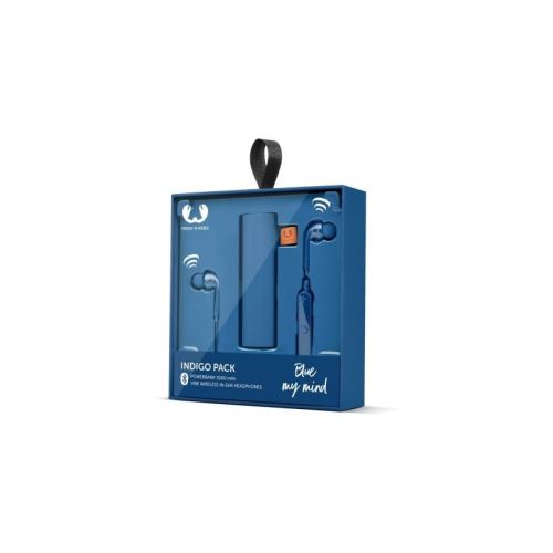 FRESH 'N REBEL GIFT PACK II - PWB 3000MAH+VIBE BT INDIGO