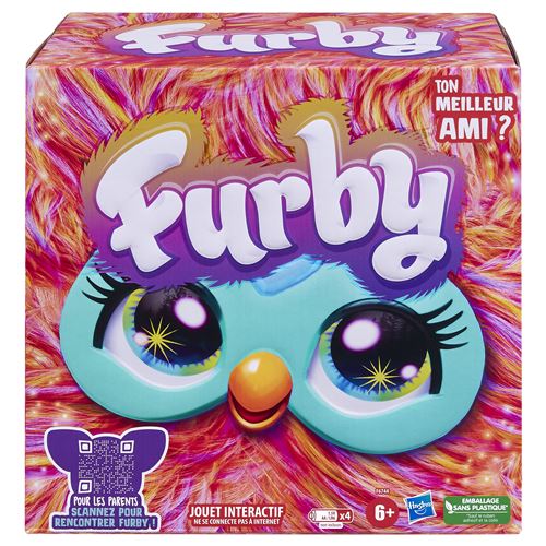 Hasb Peluche Interactive Hasbro Furby Corail