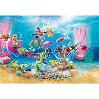 Playmobil Calendrier de l'avent 70777 Jeu de bain Le monde des sirènes