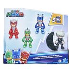 Packs de 4 figurines Pyjamasques Missions Modèle aléatoire