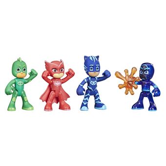 Packs de 4 figurines Pyjamasques Missions Modèle aléatoire