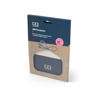 Pochette MonbentoMB L Bleu Natural Made in France