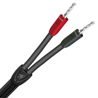 Pack de 2 Câbles d'enceintes Real Cable HP Haute Technologie OFC 2.50MM² -  2X2M Blanc