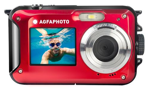 Appareil Photo Compact Agfaphoto Realishot Wp8000 Rouge