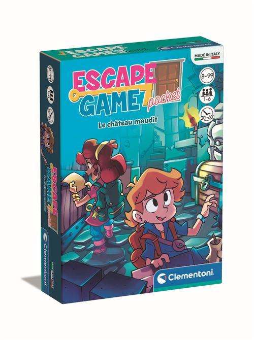 Jeu De Cartes Clementoni 52602 Escape Game Le Chateau
