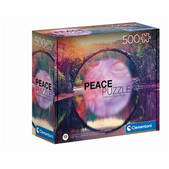 Puzzle 500 pièces Clementoni Peace Mindful Reflection