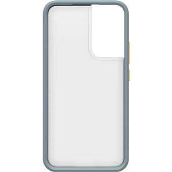 Coque renforcée pour Samsung Galaxy S22+ LifeProof See Transparent contour vert