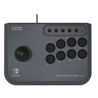 Fighting Stick Mini Hori Gris pour Nintendo Switch