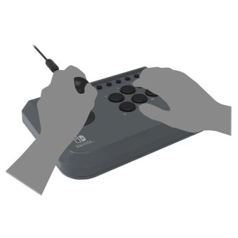 Fighting Stick Mini Hori Gris pour Nintendo Switch