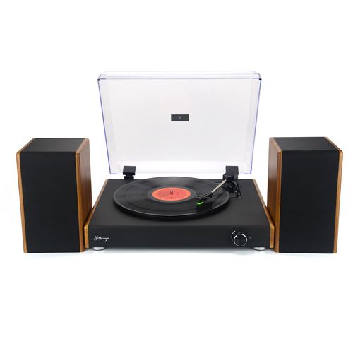 Platine Vinyle Halterrego Chicago – 2 Enceintes Externes, Bluetooth, 33/45/78 tr/min