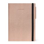 Carnet ligné Legami My Notebook Large Rose Gold