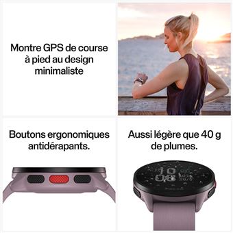 Montre connectée Polar Pacer Violet