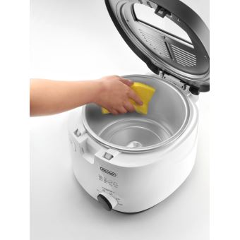 Friteuse Delonghi FS3021 1800 W Blanc et Gris fnac Belgique