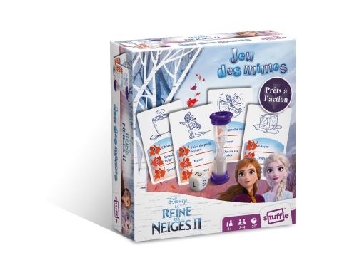 Jeu de mimes Cartamundi La Reine des Neiges 2 - Jeux d’ambiance - Achat