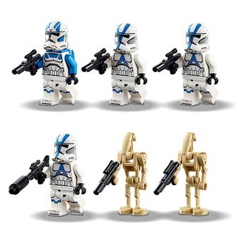 LEGO Star Wars 75372 pas cher, Pack de combat des Clone Troopers