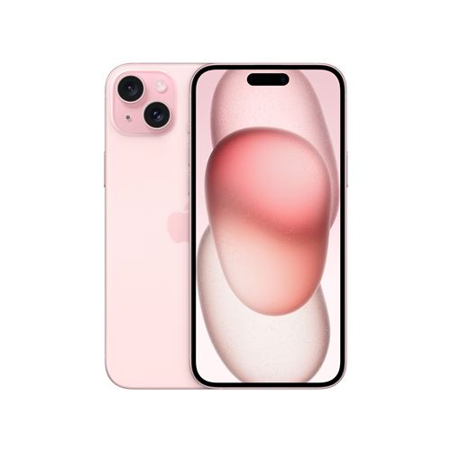 Apple iPhone 15 Plus 6,7"" 5G Double SIM 512 Go Rose État correct - Apple reconditionné disponible sur Fnac