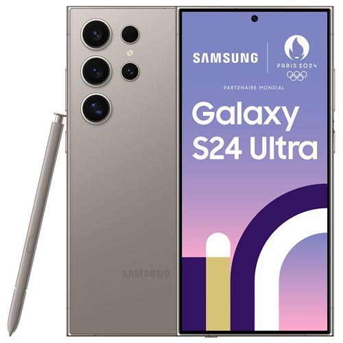 Smartphone Samsung Galaxy S24 Ultra 6,8"" 5G Nano SIM 1 To Gris État correct - Samsung reconditionné disponible sur Fnac