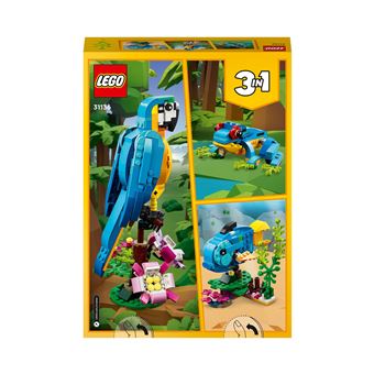 LEGO® Creator 3-en-1 31136 Le perroquet exotique