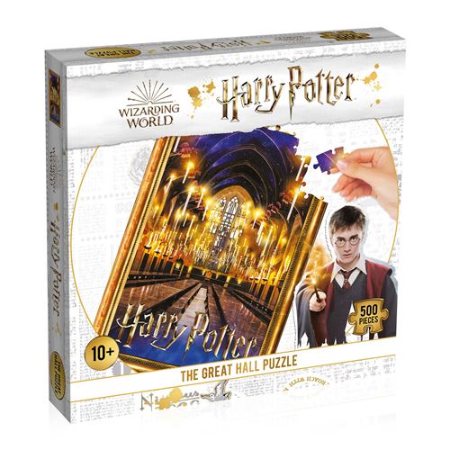 Puzzle 500 Pièces Winning Moves Harry Potter La Grande Salle