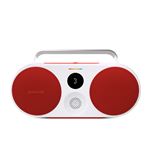 Enceinte sans fil Bluetooth Polaroid Music Player 3 Rouge et blanc