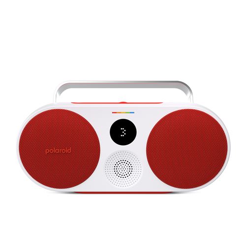 Enceinte sans fil Bluetooth Polaroid Music Player 3 Rouge et blanc