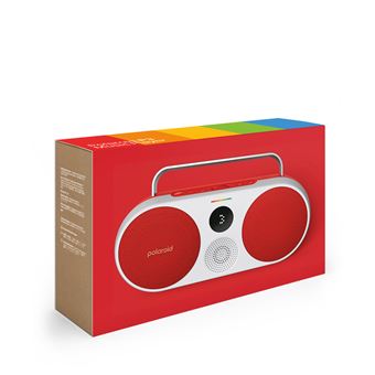 Enceinte sans fil Bluetooth Polaroid Music Player 3 Rouge et blanc