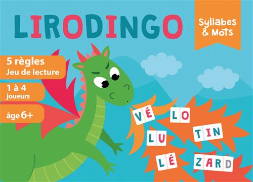 Boite de Jeu d’ambiance Asmodee Lirodingo Syllabes et Mots