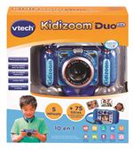 Vtech Kidizoom Duo DX Camera Blauw - [Artikel bestemd voor de Franse markt (niet verkrijgbaar in het Nederlands)]