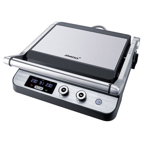 Steba Noir Fg 120 - Gril -Électrique - 648 Cm ² - Inox
