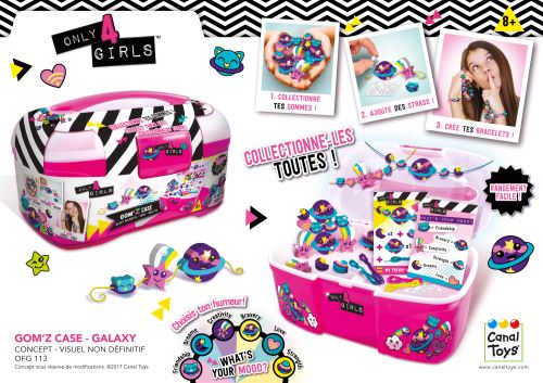 Kit créatif Gom’z Case Only For Girls