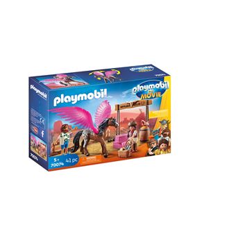 Playmobil The Movie 70074 Marla et Del avec cheval ailé 41 piéces - 1