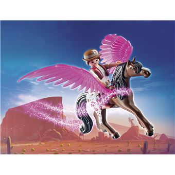 Playmobil The Movie 70074 Marla et Del avec cheval ailé 41 piéces