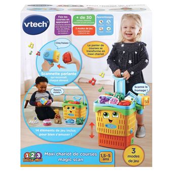 Maxi chariot de courses Vtech Magic Scan