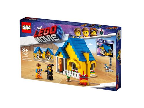 LEGO® The Lego® Movie 2™ 70831 La maison-fusée d'Emmet ! La Grande Aventure LEGO 2