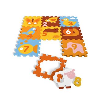 Tapis Puzzle En Mousse Animaux Tatamiz Tapis D Eveil Achat Prix Fnac