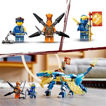 LEGO® NINJAGO® 71760 Le dragon du tonnerre de Jay Évolution