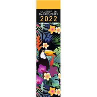 Calendrier Pictura 2022 Marque-Page Tropical