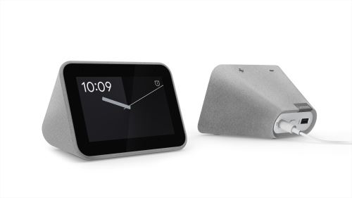 Réveil connecté Lenovo Smart Clock 4 Gris avec Google Assistant - Enceinte  intelligente - Achat & prix