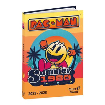 Agenda scolaire Quo Vadis 2022 2023 Eurotext Pac Man Modèle aléatoire