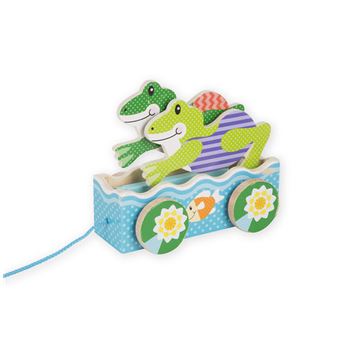 Jouet à tirer Melissa & Doug First Play Friendly Frogs