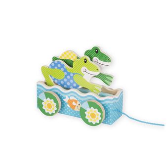 Jouet à tirer Melissa & Doug First Play Friendly Frogs
