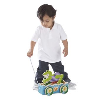 Jouet à tirer Melissa & Doug First Play Friendly Frogs