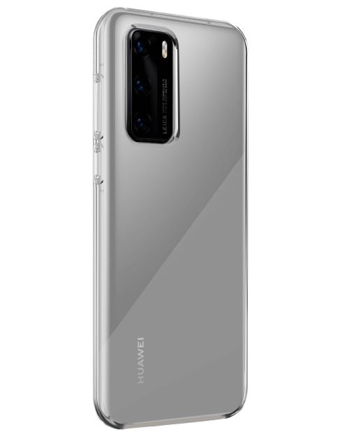 Coque Silisoft BigBen Connected pour Huawei P40 Transparent