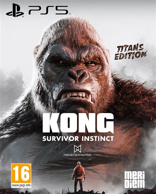 Pochette avant du jeu Kong : Survivor Instinct Titans Edition PS5