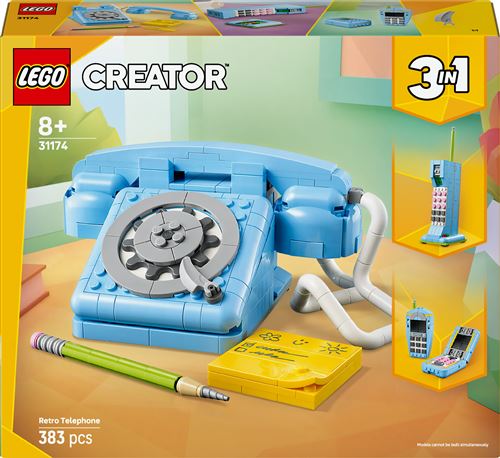 Lego Creator Lego® Creator 3-En-1 31174 Le Téléphone Rétro
