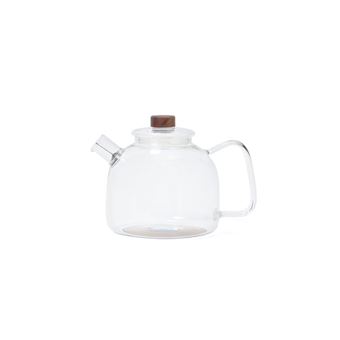 Théière En Verre Ibili 0.8L - Borosilicate, Filtre Acier Inox, Compatible Induction
