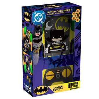 Voiture radiocommandée Turbo Challenge Flip Batman vs Joker Reverse 16 cm - 1