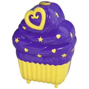 Polly Pocket Le Café Cupcake – Mini-univers Avec 2 Figurines, 13 Accessoires Et Dragonne – Portable, Dès 4 Ans